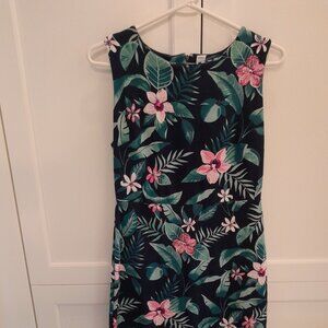 Old Navy Tropical Resort Dress - Medium